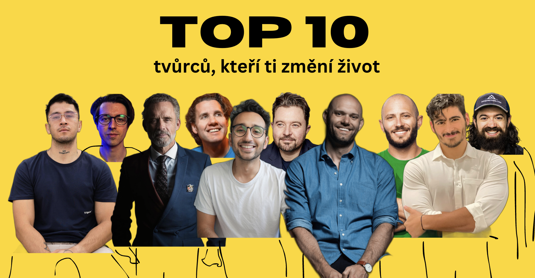 TOP 10 tvůrců, kteří ti změní život