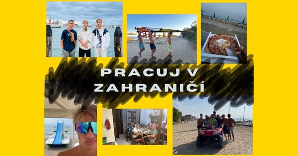 Pracuj v zahraničí! ☀️
